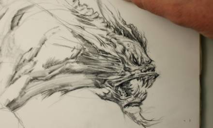 A Monster Sketch