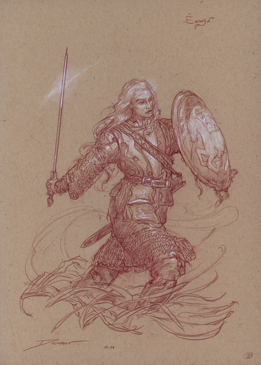 Donato Giancola - Nienor and Glaurung, 2013