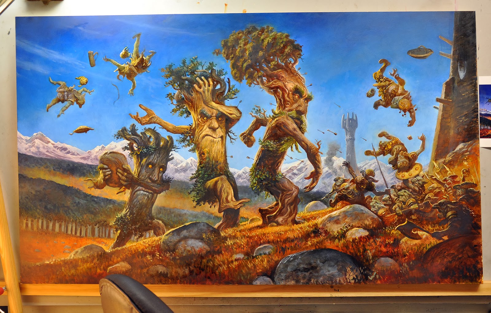 The Ents Almost Finished…