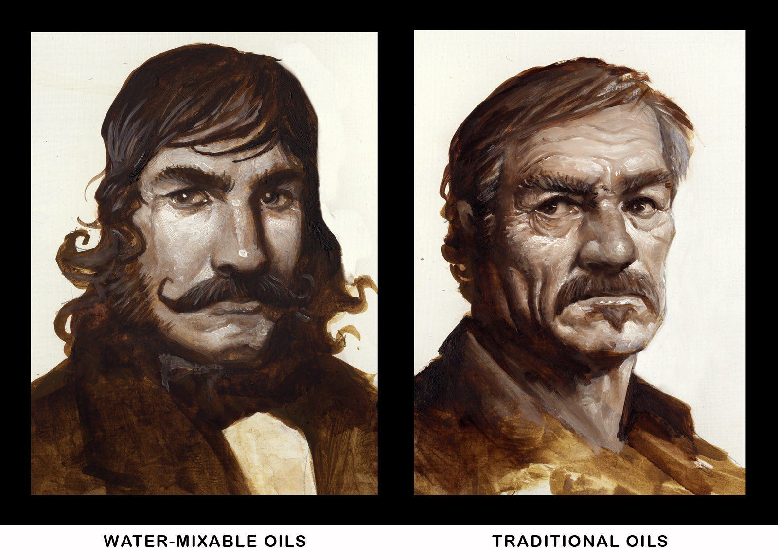 New-fangled Water-Mixable Oils vs. Old, Reliable Traditional Oils