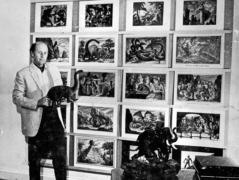 Drawings by Ray Harryhausen