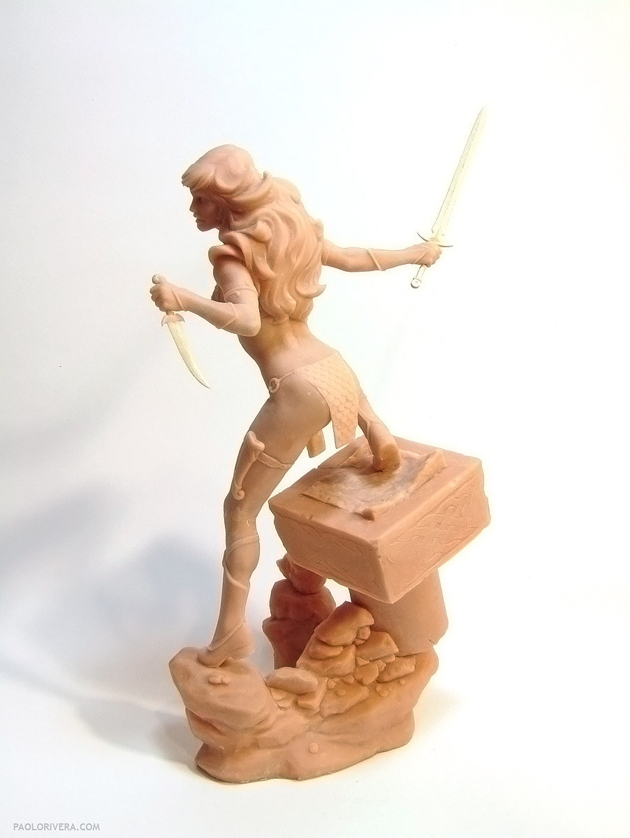 Red Sonja Sculpture