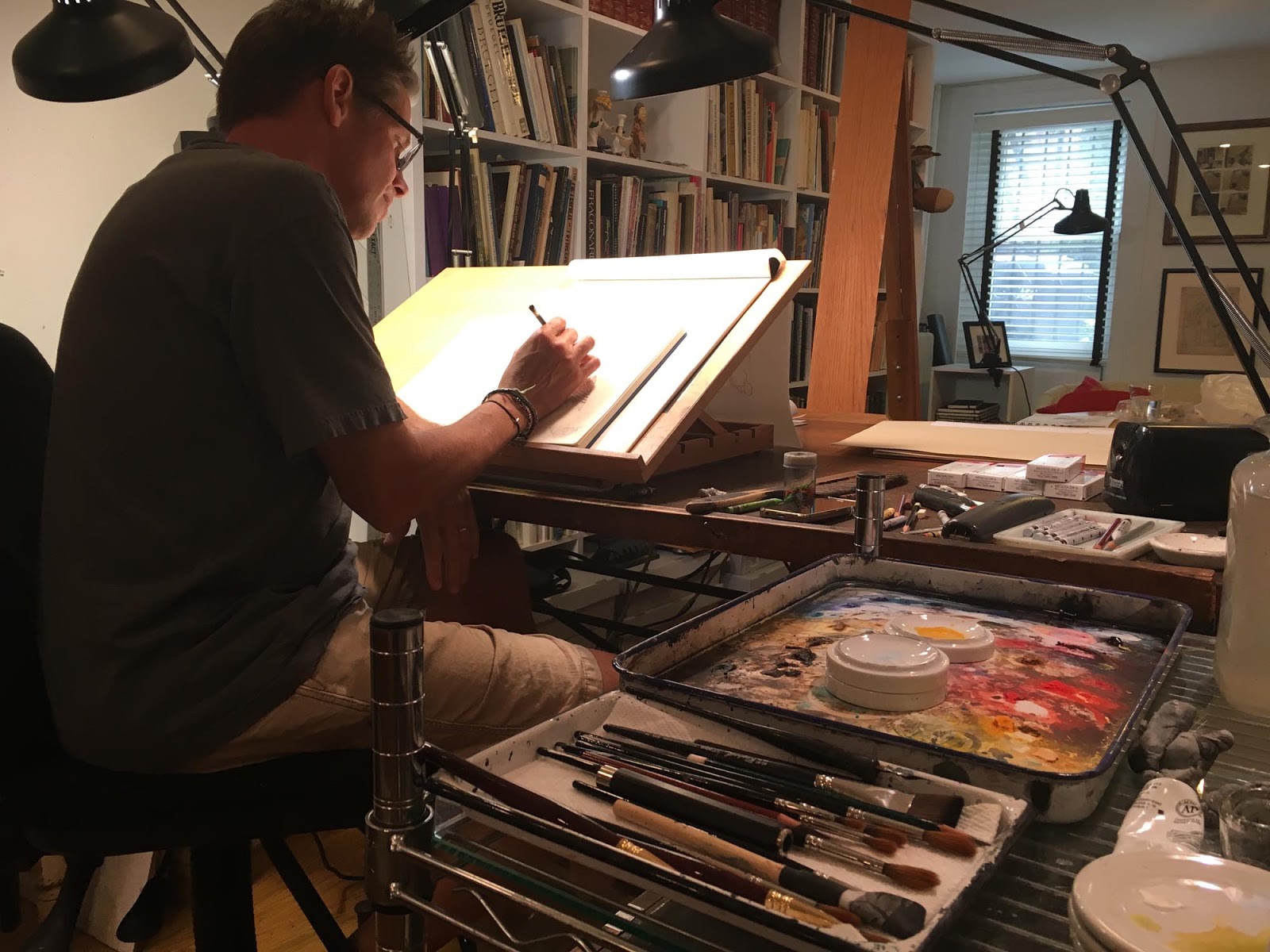 Studio Visit with Peter de Sève