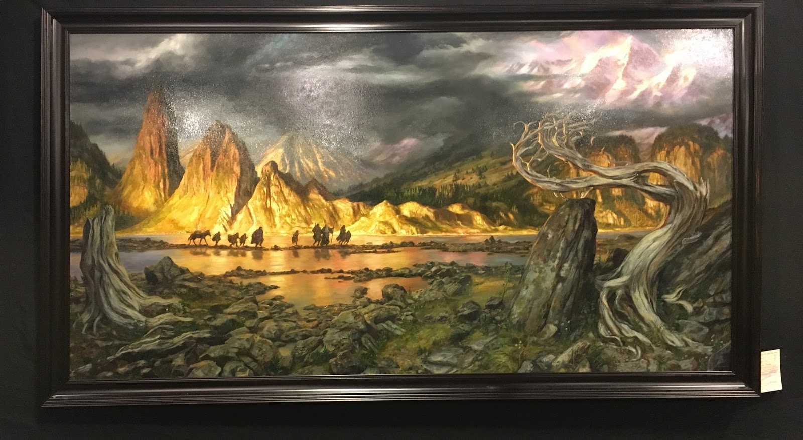 Epic Painting – The Fellowship of the Ring