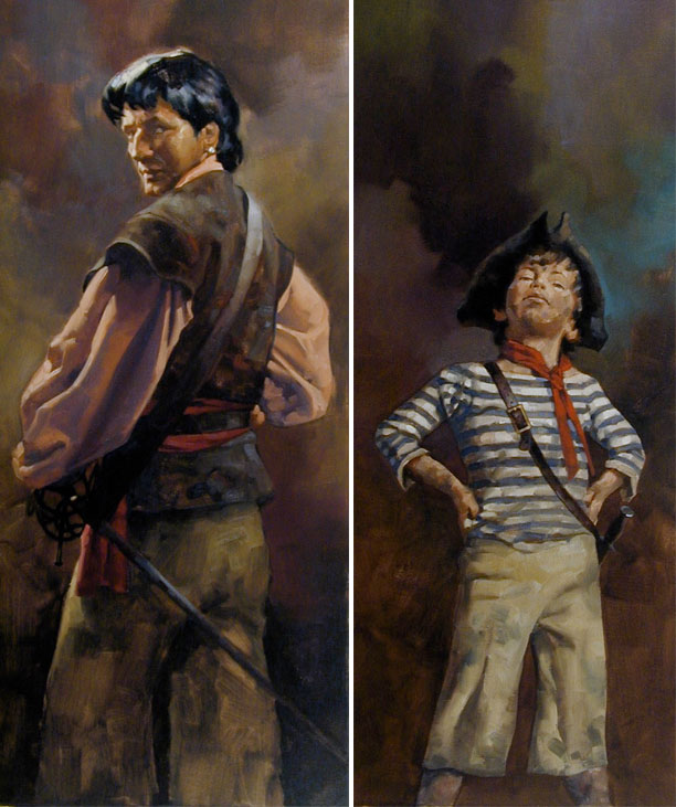 Pirate Paintings for National Geographic Pt. 8