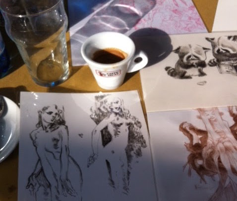 In Lucca with Claire Wendling