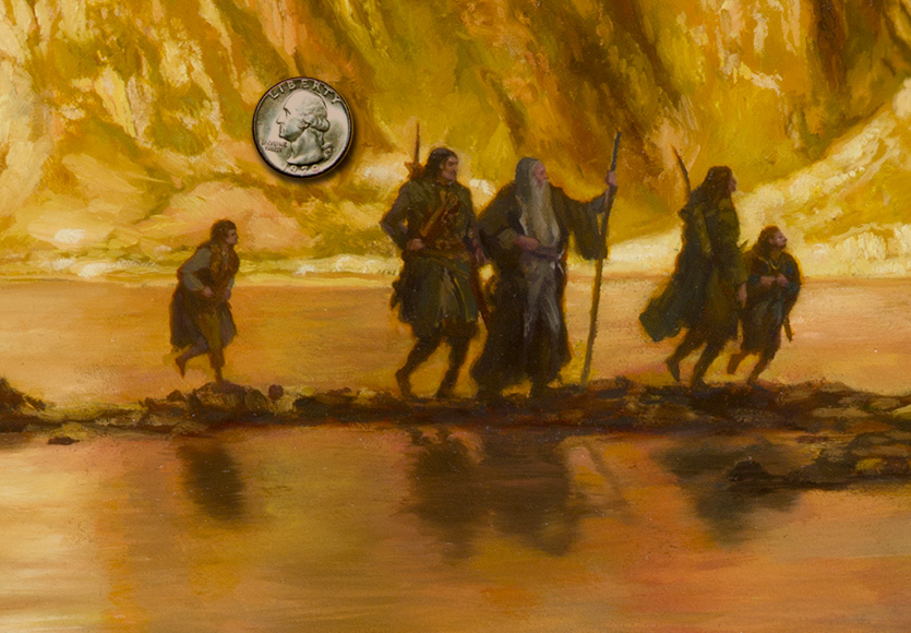 Epic Painting – The Fellowship of the Ring