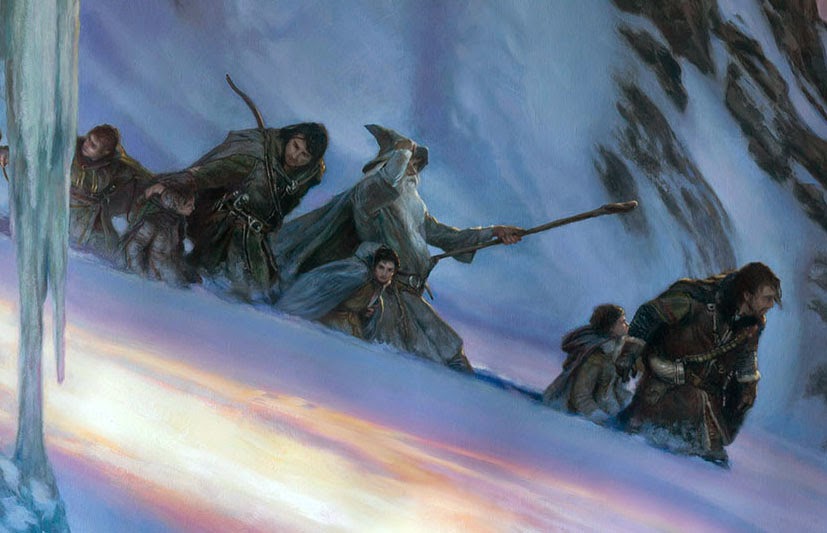 The Fellowship of the Ring – Descent from Caradhras