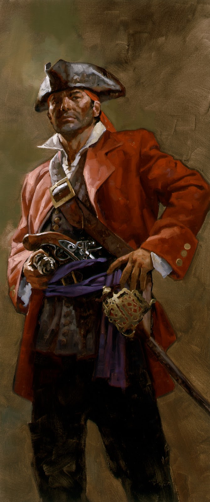 Pirate Paintings for National Geographic