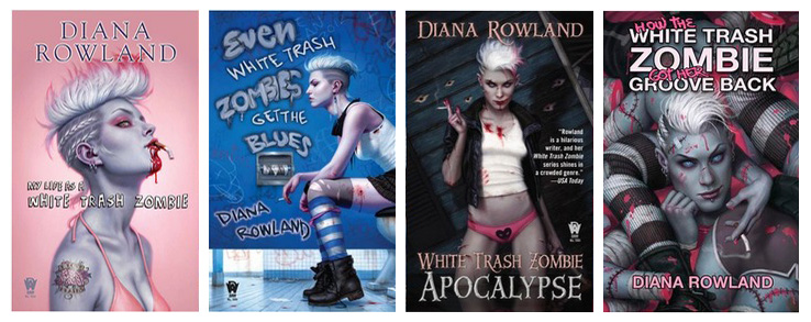 Even White Trash Zombies Get the Blues by Diana Rowland: 9780756407506 |  : Books