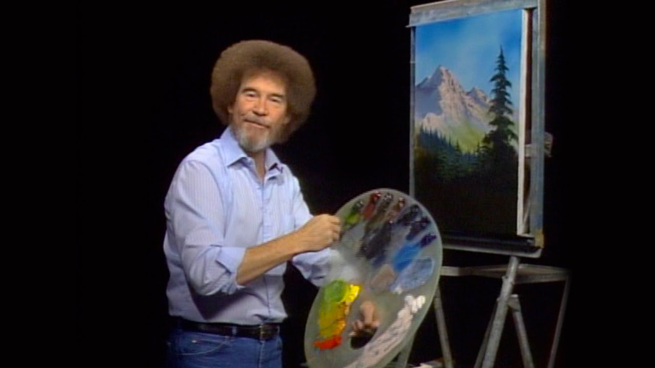11 Reasons Why Bob Ross is a Better Artist than You Are  Muddy Colors