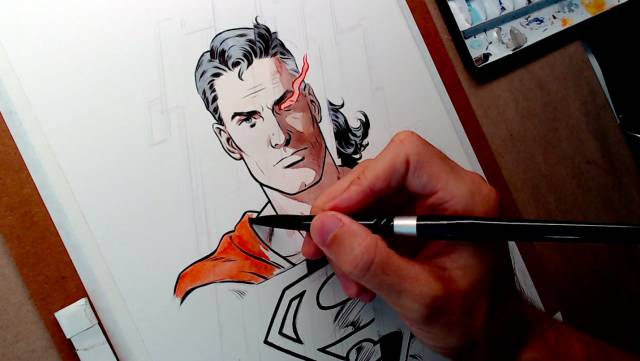 Paolo Rivera: A Watercolor Demonstration - Image 4