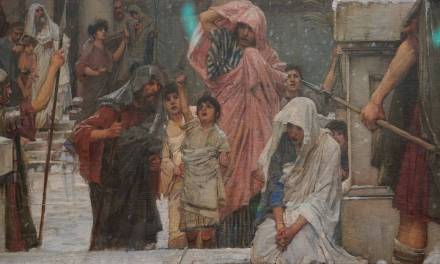 Saint Eulalia by John William Waterhouse