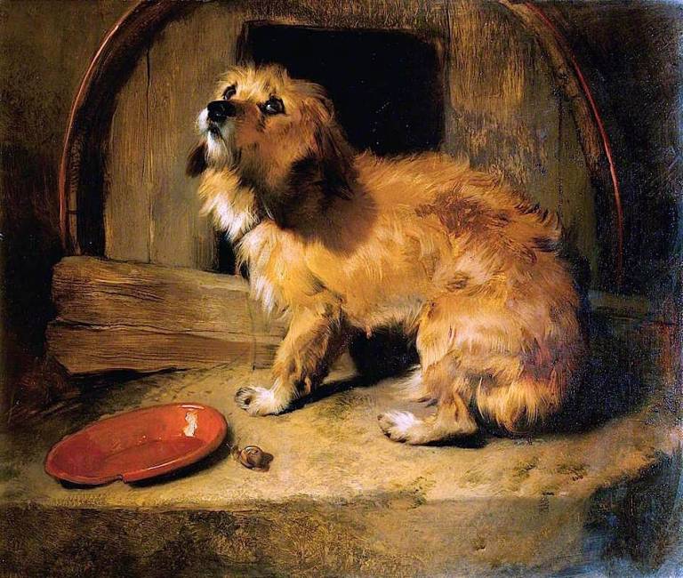 Victorian Dog Paintings | Muddy Colors