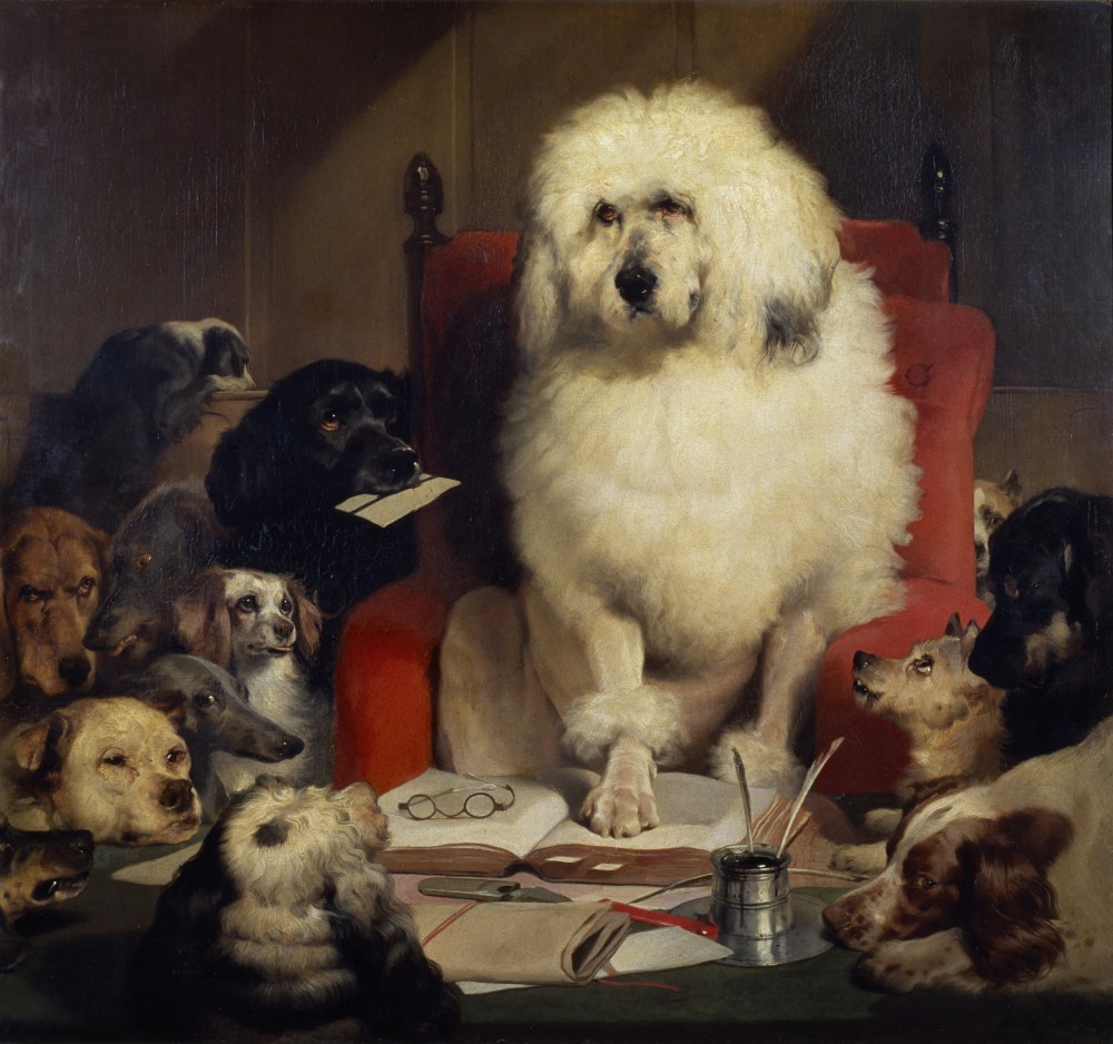 Victorian Dog Paintings | Muddy Colors