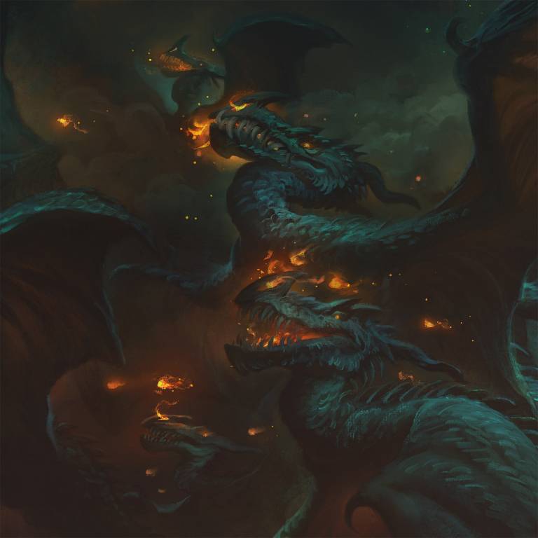 A Plague of Dragons | Muddy Colors