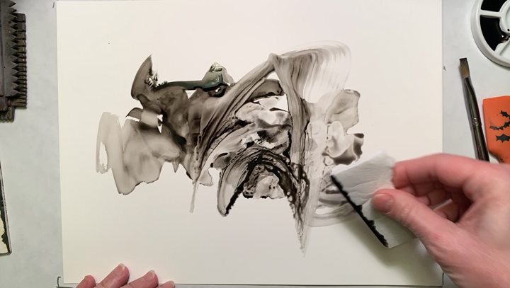 Ink Sketch and Process – Adira | Muddy Colors