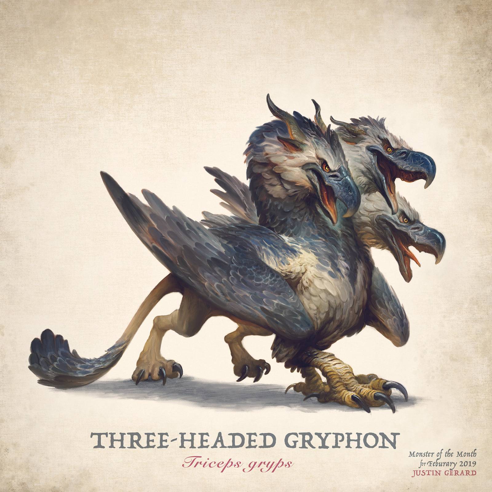 “The Three-Headed Gryphon”