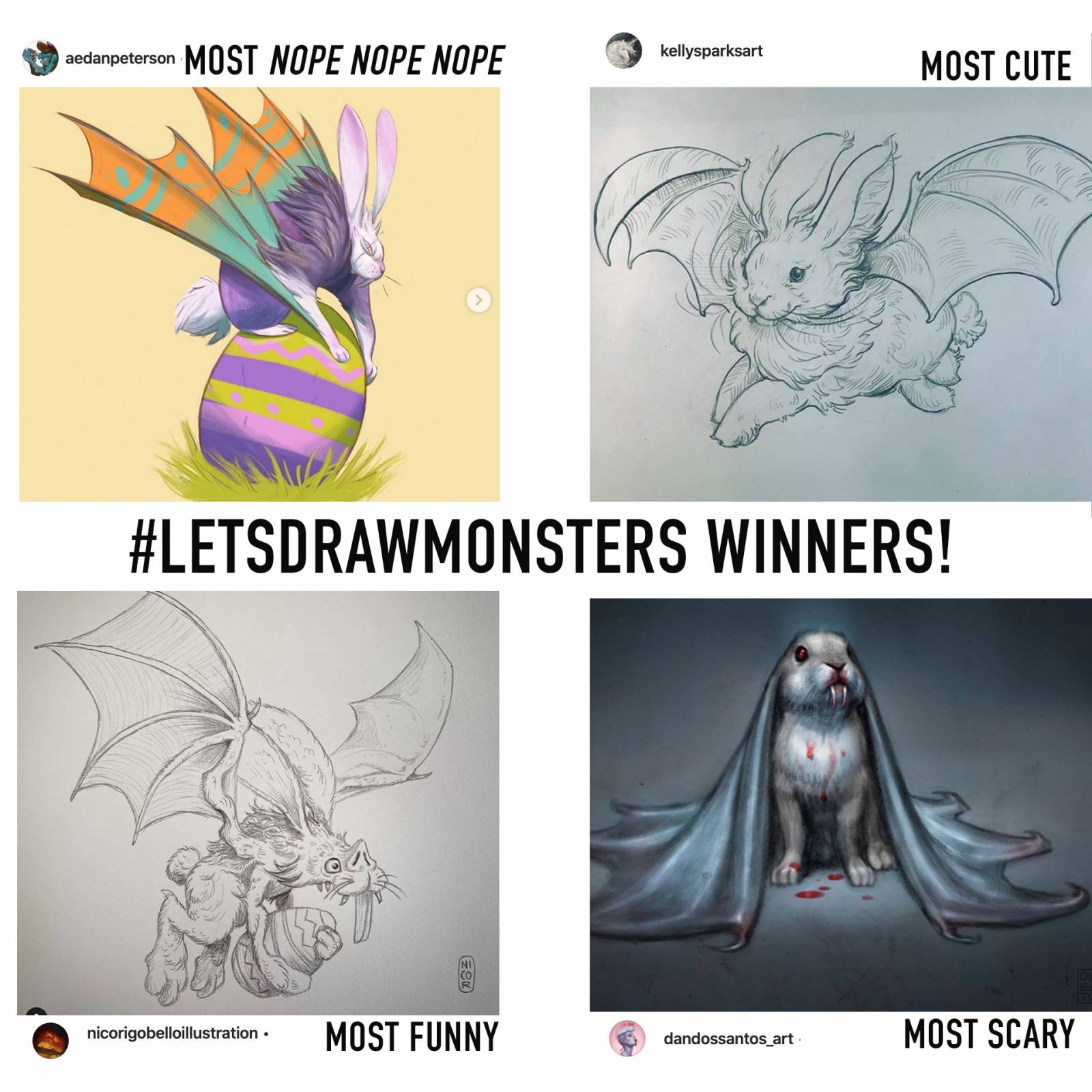 #LETSDRAWMONSTERS Creature Design Challenge