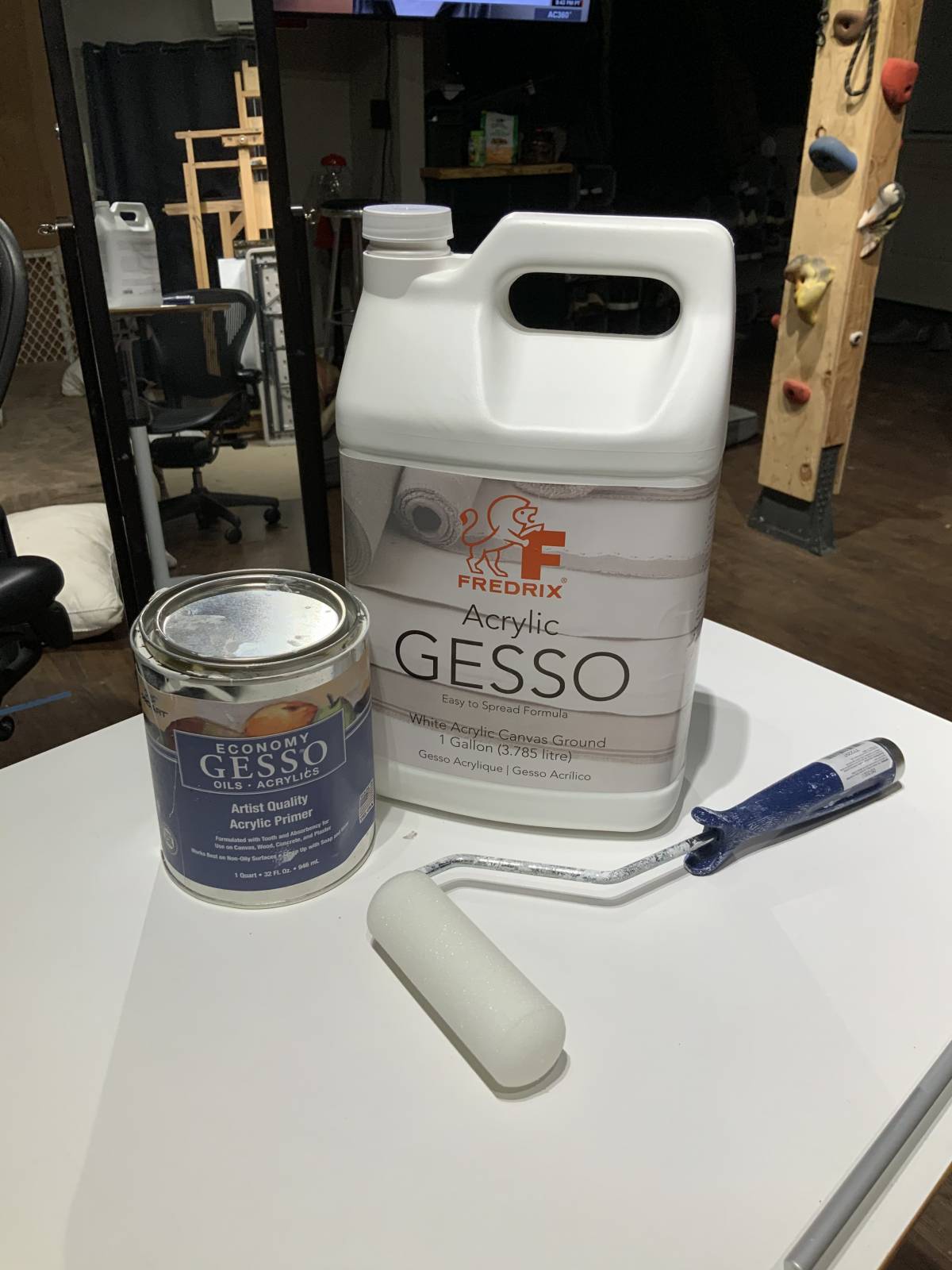 how to make clear gesso at home