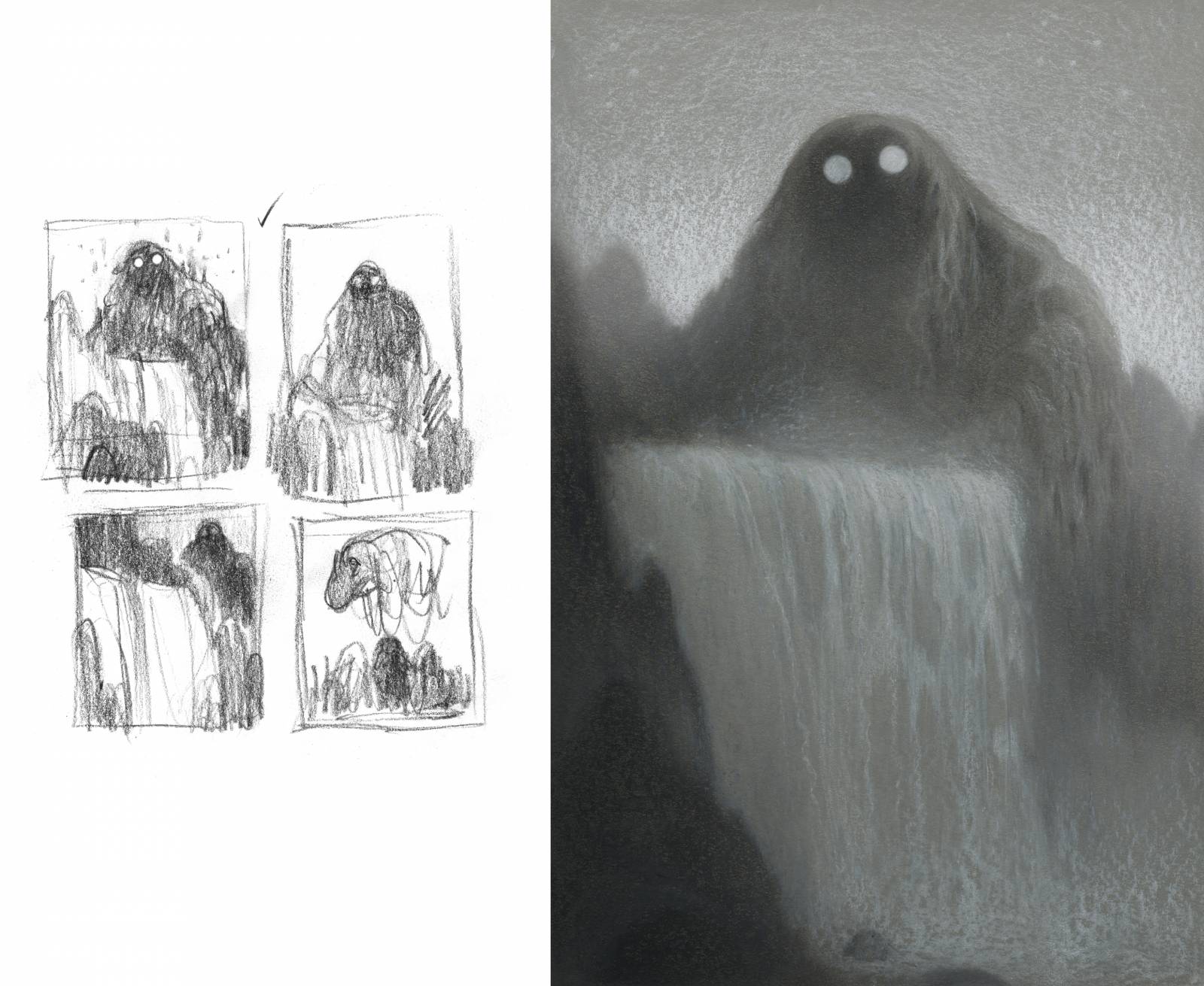 The Sketch VS The Final