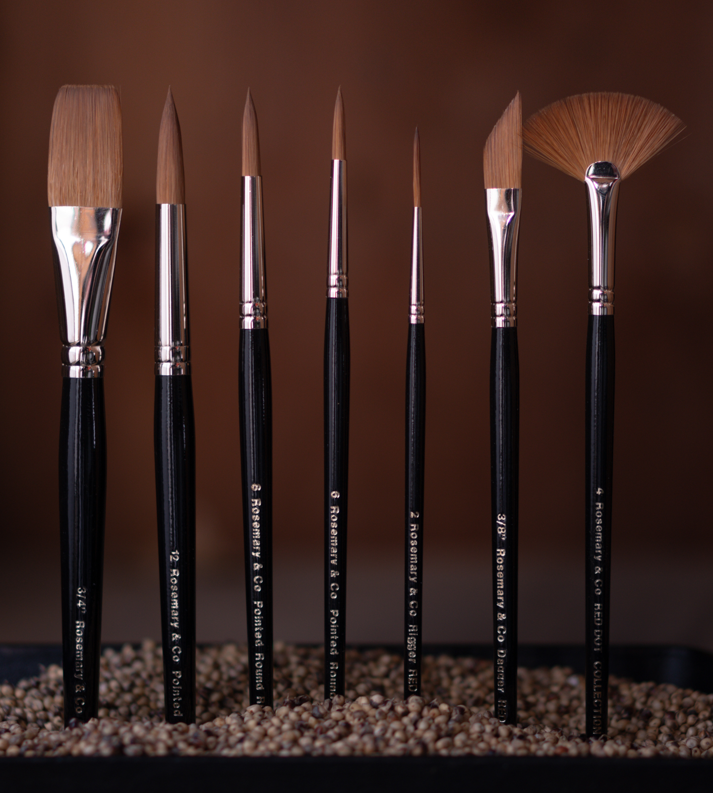 Frequently Asked Questions  Rosemary & Co Artist's Brushes