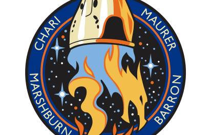 SpaceX Dragon Crew 3 Patch Design