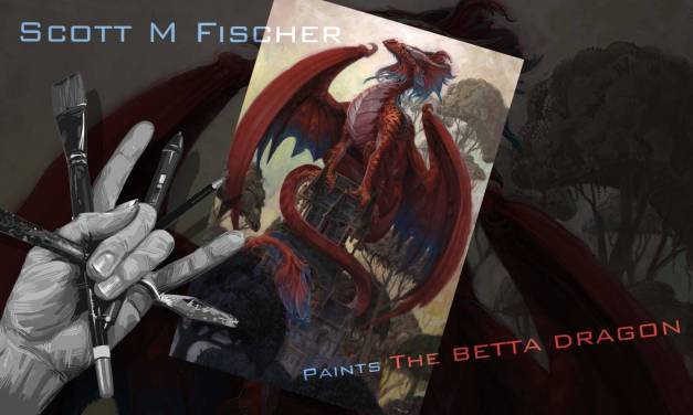 Fischer paints the Betta Dragon: video diary + my secret weapon revealed!