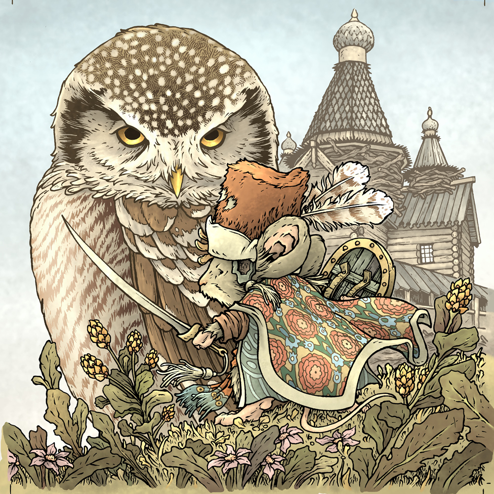 David Petersen’s The Owlhen Caregiver