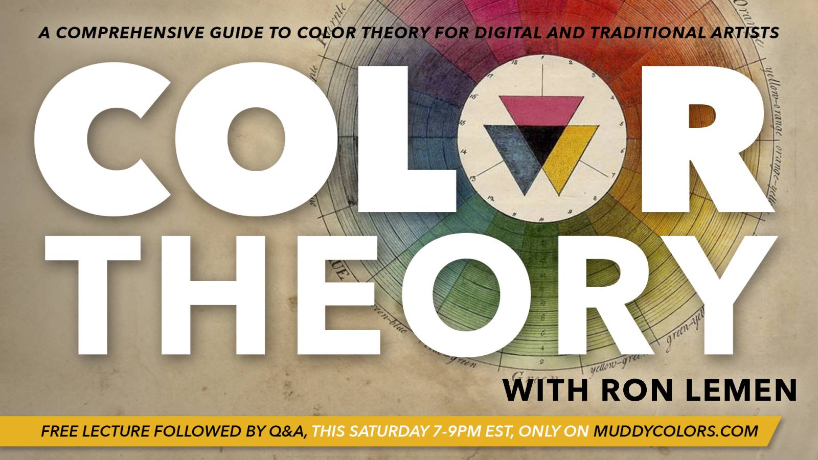 Free Lecture: Color Theory, with Ron Lemen