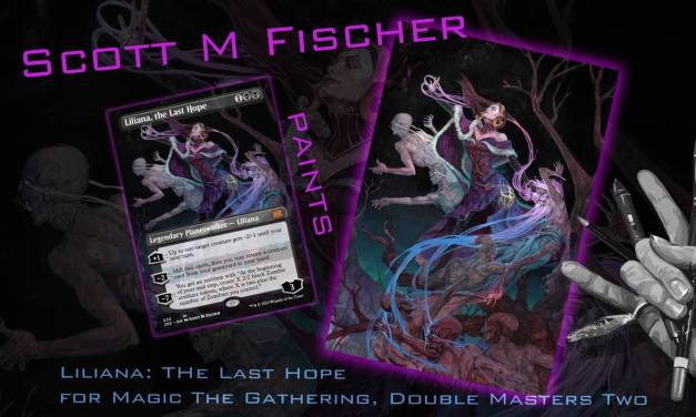 Fischer Paints: Liliana The Last Hope for MTG Double Masters II