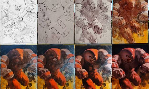 My Painting Process, Simplified
