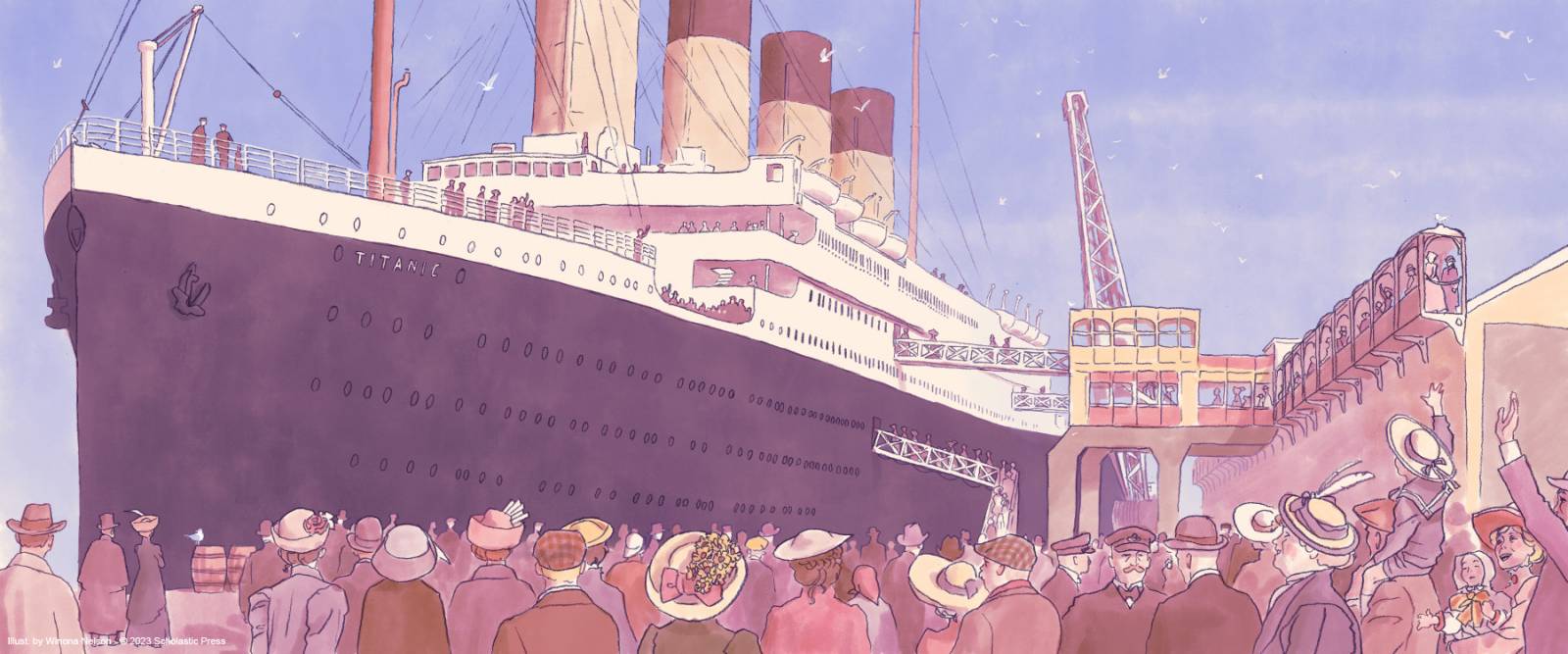 Illustrations: If You Sailed on the Titanic
