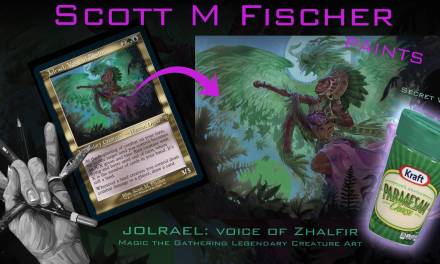 Fischer Paints- Jolrael: Voice of Zhalfir for Magic the Gathering