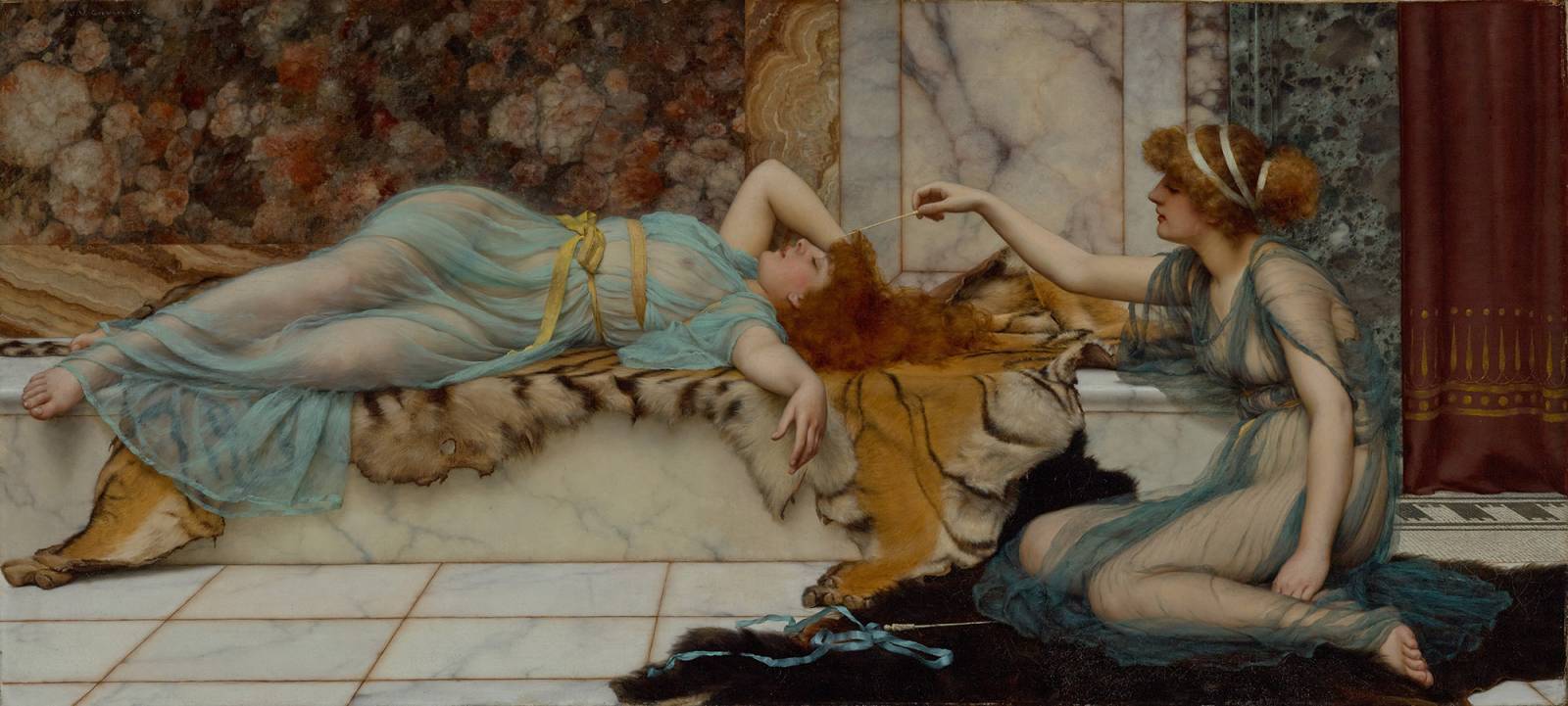 Godward at the Getty