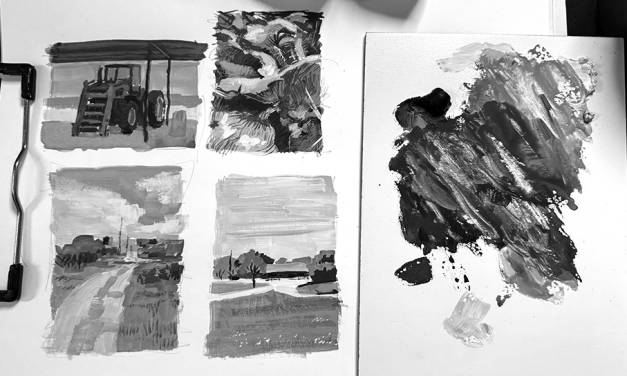 Gouache Sketching Sampler