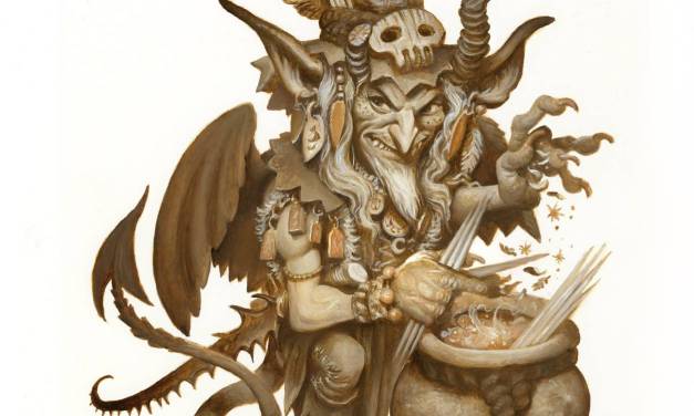 “Nettle Warlock” UnderPainting Process