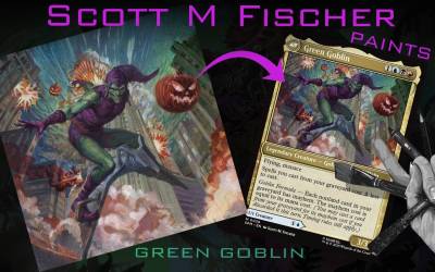 Fischer Paints- Green Goblin!