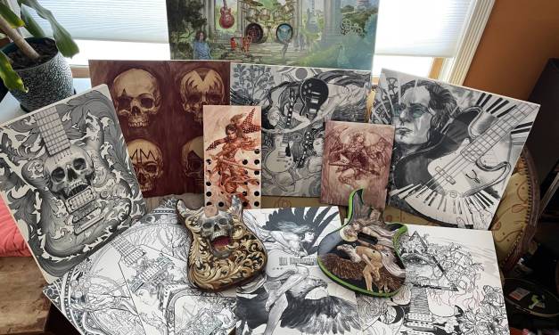 Ready to Rock! Update on my on going Rock -n- Roll Fantasy series